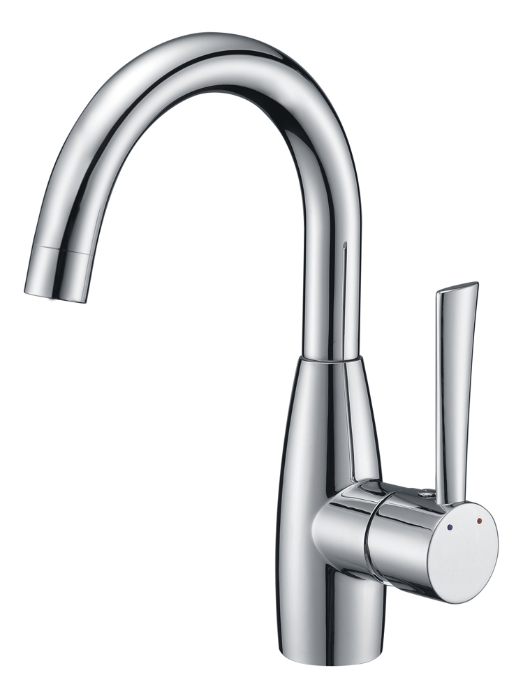 Single Hole Bathroom Tap, Bar Sink Faucet in Chrome Buy Basin Faucet