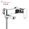 Contemporary Brass Single Lever Wall-Mounted Bathtub Mixer in Chrome (22505)