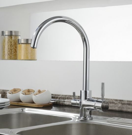 3 Way Kitchen Faucet for Reverse Osmosis Water Filtration System Tap