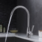 Single Hole Kitchen Tap in Brushed Nickel, Sink Faucet Tap