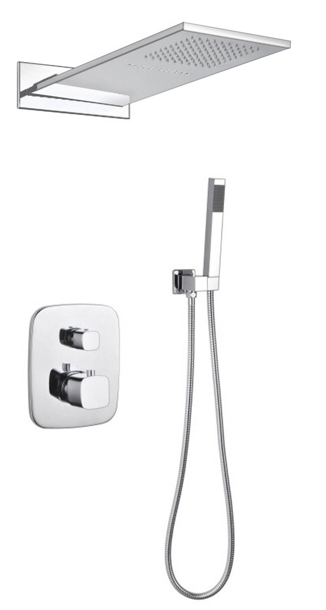 Shower Faucet Set for Bathroom with Easy Installation Shower System