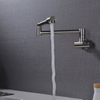 Simple Wall Mounted Flexible Folding Spout Sink Kitchen Faucet