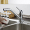 Brass Two Way Drinking Water Faucet in Chrome for Kitchen (40214)