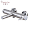 Contemporary Brass Single Lever Wall-Mounted Bathtub Tap in Chrome (20805)