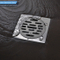 Factory Directly Sales 100*100 mm Square Bathroom and Kitchen 304 Stainless Steel Floor Drain