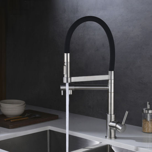 Purified Water 3 Way Faucet Black Function Kitchen Tap