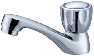 Brass Small Bathroom Cold Basin Tap in Chrome (101116)