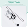 New appearance telescopic stainless steel taps bathroom pull-out basin faucet