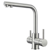 3 way stainless steel kitchen faucet with clean water