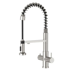 304 Stainless steel taps pull-out faucet kitchen