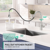 40247BN Pull Down Kitchen Faucet with Cold And Hot 