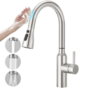 40247TBN Induction Smart Touch Sensor Pull Out Kitchen Faucet with Cool And Hot Water