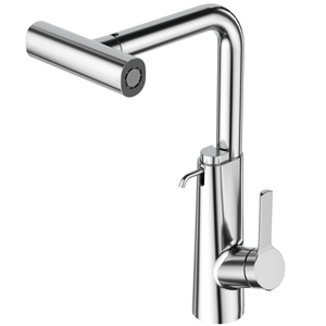 Stainless steel custom color factory direct sales kitchen faucet with soap dispenser