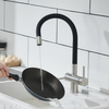 3 way kitchen faucet with flexible spout