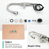 40247BN Pull Down Kitchen Faucet with Cold And Hot 