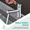 New appearance telescopic stainless steel taps bathroom pull-out basin faucet