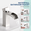 Single hole new design bathroom taps basin stainless steel faucet