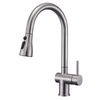 Stainless steel pull out the faucet kitchen