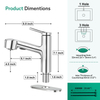 304 stainless steel taps pull out bathroom basin faucet 