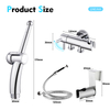 304 Stainless steel bathroom bidet sprayer set