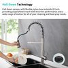 3 way pull the kitchen faucet with clean water