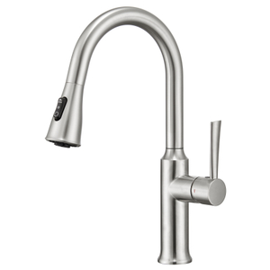 Magnetic suction pull out tap 304 stainless steel kitchen faucet