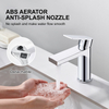 101019CP bathroom basin faucet with cold water in chrome plated