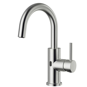 Single hole induction taps 304 stainless steel kitchen single handle faucet