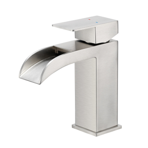 Single hole new design bathroom taps basin stainless steel faucet