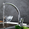 Goose shaped new stylish appearance 304 stainless steel taps single hole single handle kitchen faucet