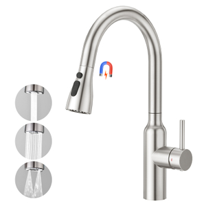 40247BN Pull Down Kitchen Faucet with Cold And Hot 