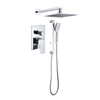 Pressure balance valve concealed shower set with lifting rod