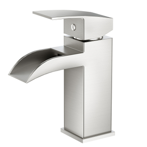 Single hole bathroom basin tap stainless steel faucet