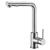 Chrome 304 stainless steel kitchen faucet can be customized in color