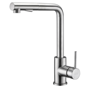 Chrome 304 stainless steel kitchen faucet can be customized in color