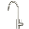 Brushed 304 stainless steel single-handle kitchen faucet