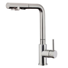 Pull out kitchen faucet with clean water taps