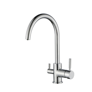 3 way stainless steel pull out kitchen faucet